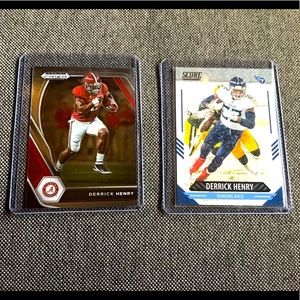 Derrick Henry Prizm Draft Pick Panini & Panini Score 2021